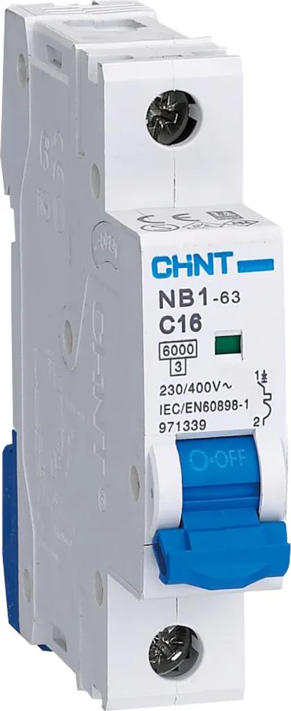 Disjoncteur CHINT 25A protection de ligne unipolaire - Haute fiabilité