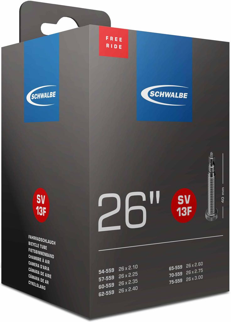 Chambre à air (SV13F) - Freeride - 26+'' (54/75-559) - Image du produit 