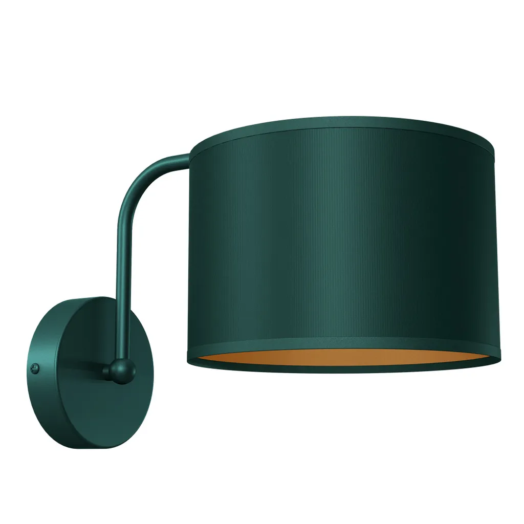 Milagro MLP7872 Applique Verde e Oro | Illuminazione Interni E27