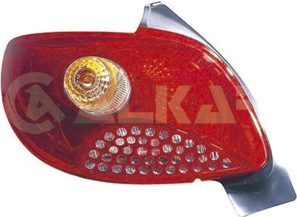 Optique de phare arrière droit pour Peugeot 206 - Modèle ALKAR 2262283