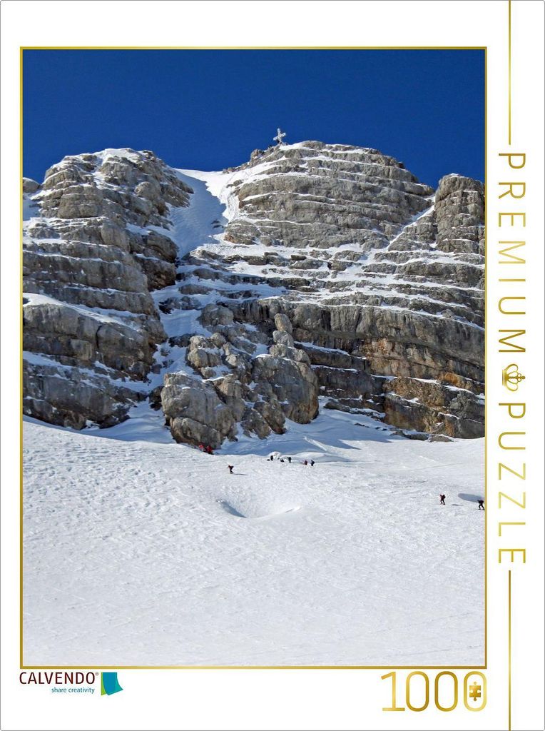 CALVENDO Puzzle Der Dachstein | 1000 Teile Lege-Größe 64x48cm Foto-Puzzle für glückliche Stunden