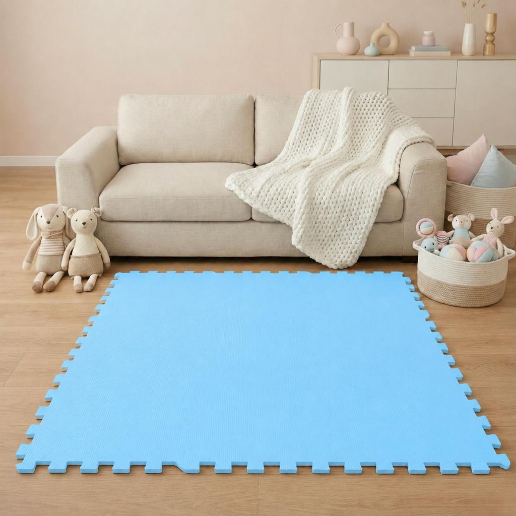 9 Teile Baby Kinder Puzzlematte ab Null - 30x30 Puzzle Produktbild  KI-generiertes Bild