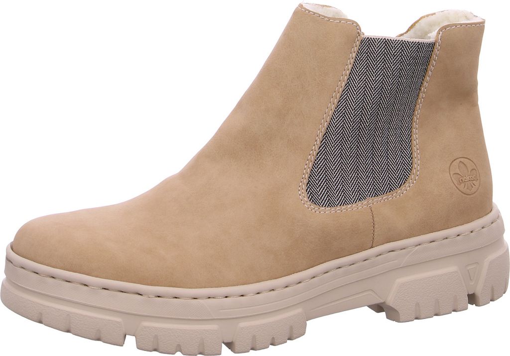 Rieker Damen Chelsea Boot Dicke-Sohle Stiefelette Produktbild 