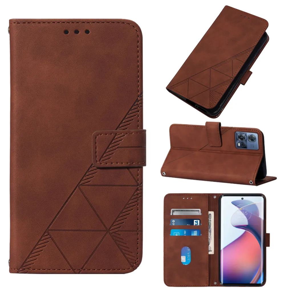 Custodia Motorola Edge 20 Lite Custodia Flip Per TCL 50 SE 4G Con Finestra Visibile | Pelle PU Nero Custodia Flip Motorola Edge 20 Lite
