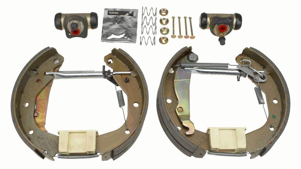 TRW Bremsensatz Trommelbremse Hinten für OPEL Kadett E CC (T85) GSK1626