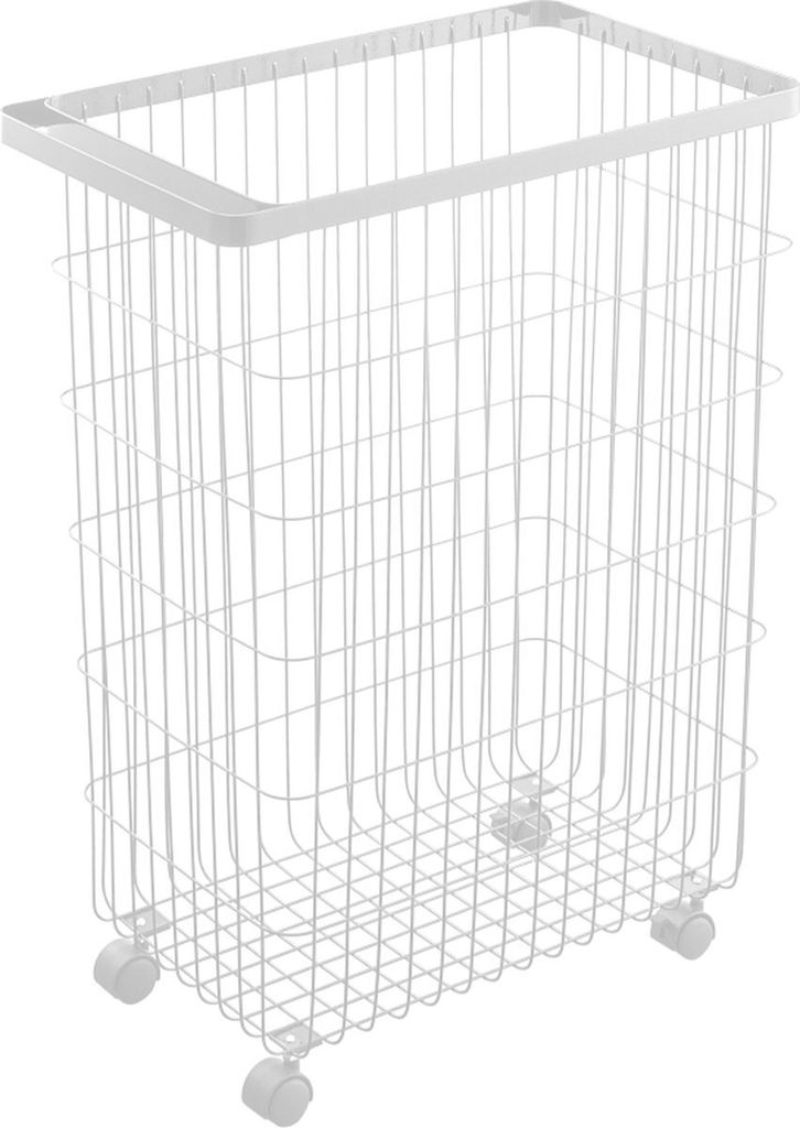 Metalowy kosz na pranie na kółkach, wys. 56,5 cm Zdjęcie produktu 