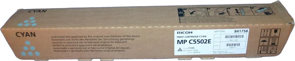 Recensione Toner Ricoh 841758 MP C5502: Alta Resa e Costi Ridotti