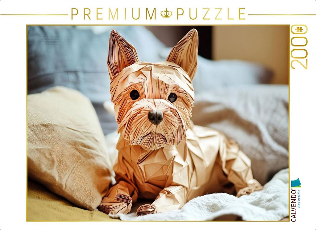 CALVENDO Puzzle Ein Motiv aus dem Kalender"Wenn Papier zum Leben erwacht" | 2000 Teile Lege-Größe 90x67cm Foto-Puzzle für glückliche Stunden
