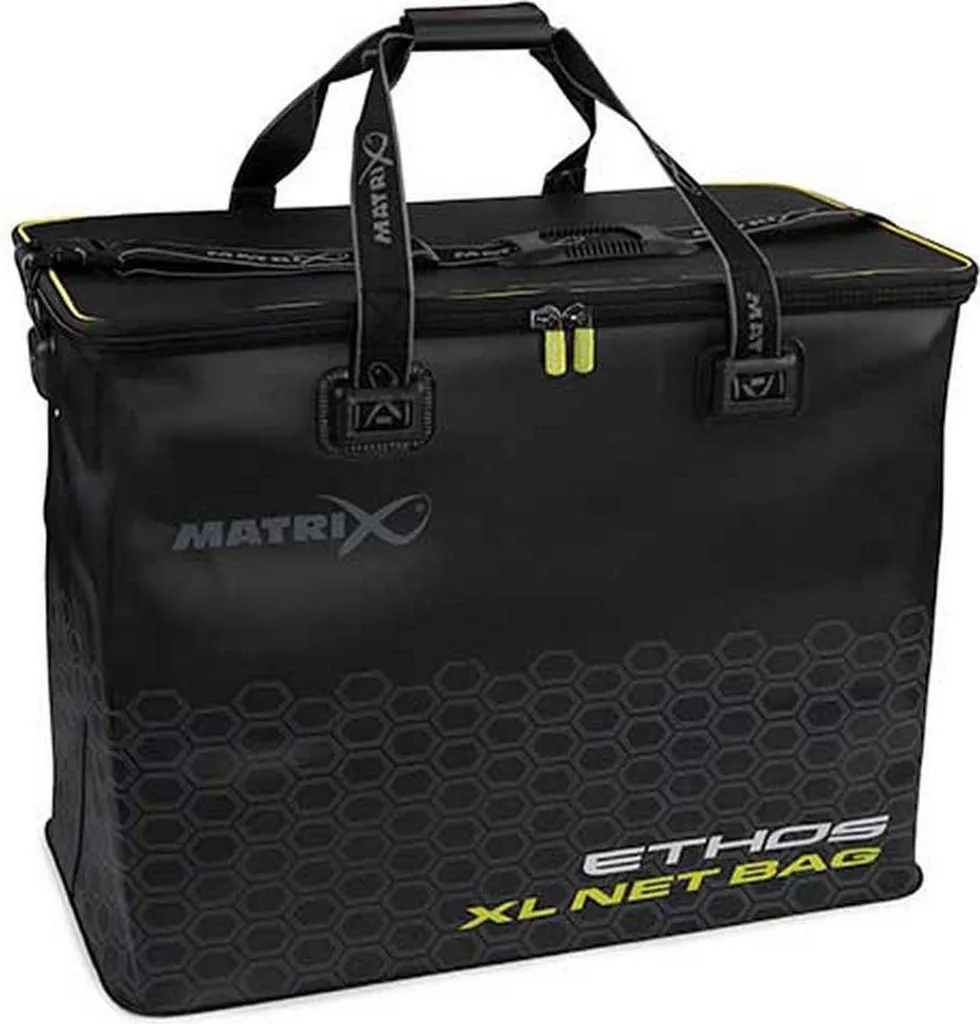 Matrix Ethos XL Eva Net : Sac de Pêche XL Rigide et Totalement Étanche