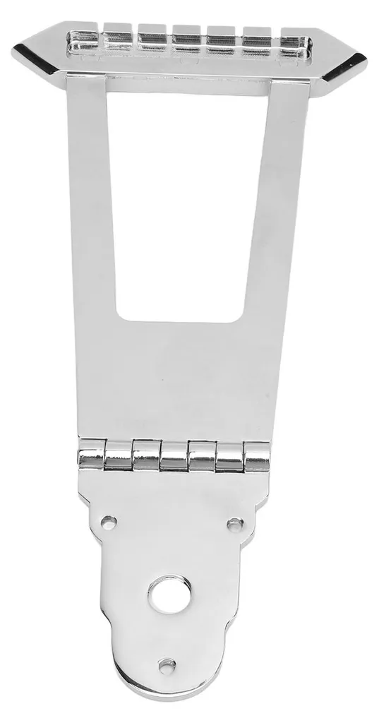 Cordier trapézoïdal argenté pour guitare jazz et basse acoustique 6 cordes