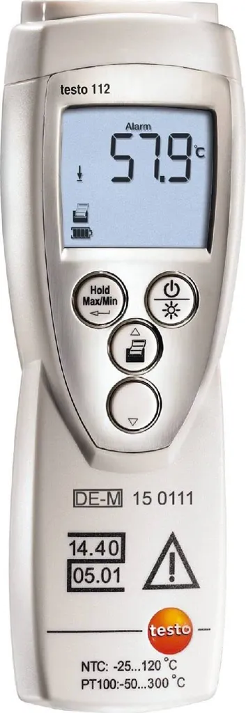Finissez-en avec l'Incertitude Thermique : Thermomètre testo 112 Précis