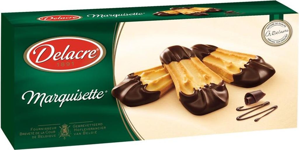 DELACRE Schokoladen Marquisette Kekse 175 g