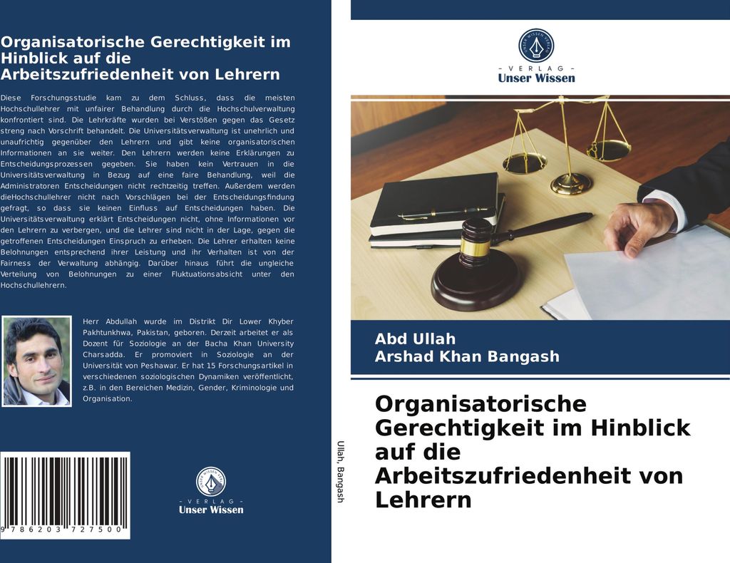 Organisatorische Gerechtigkeit im Hinblick auf die Arbeitszufriedenheit von Lehrern