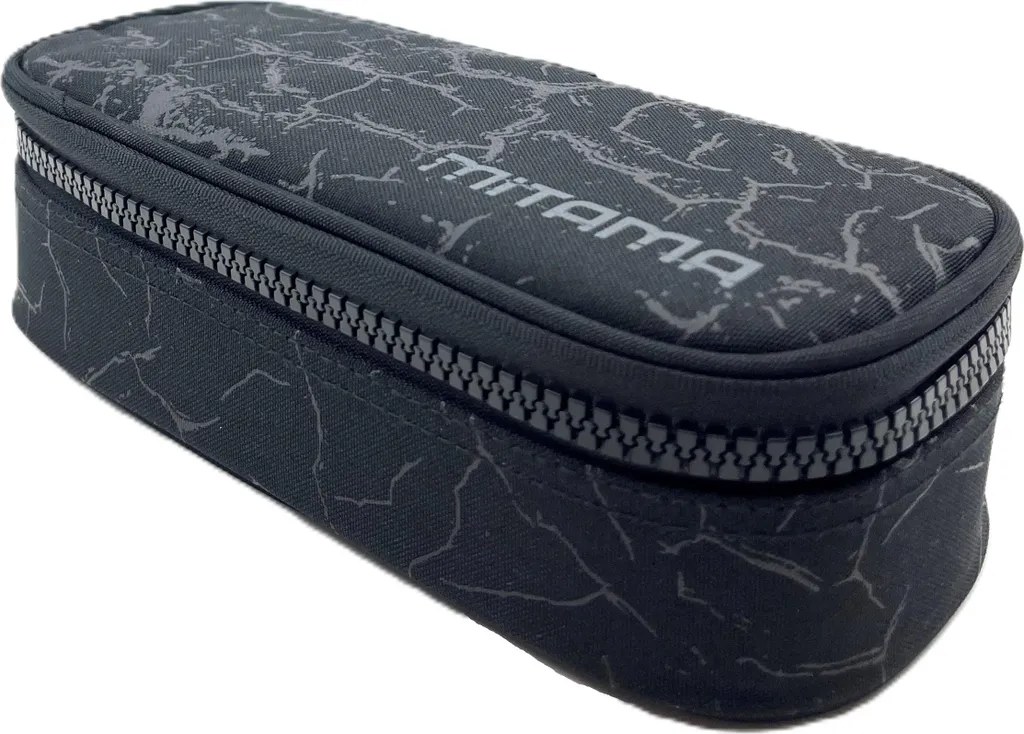 Grande trousse à crayons complète Mitama Oval Noir BDBF multi-compartiments - 2