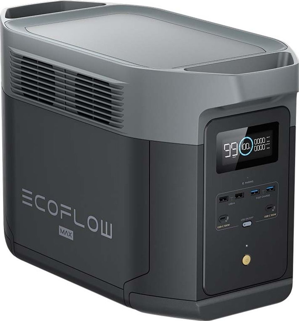 EcoFlow DELTA 2 Max inkl. gratis Ladekabel für Smartphones Produktbild 5