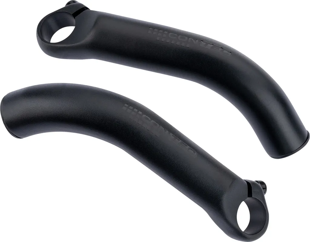 Bar Ends Contec CT Comfort XXL Noirs - Fini les Douleurs aux Poignets