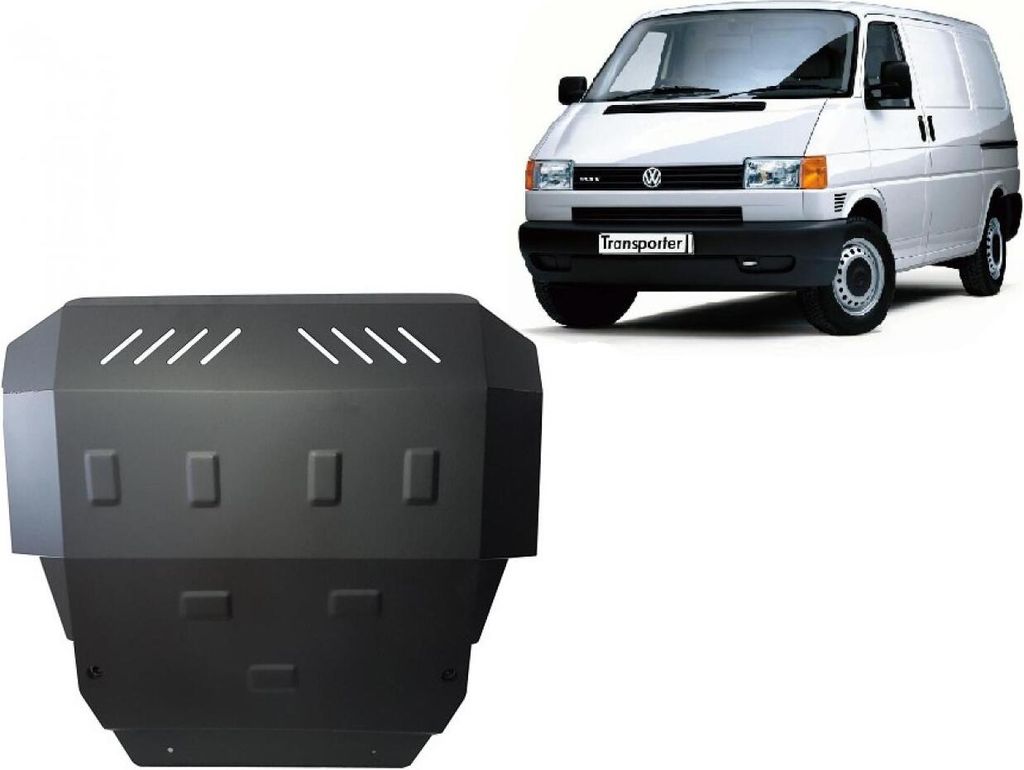 Stahl Unterfahrschutz für Motor VW Transporter T4 Produktbild 