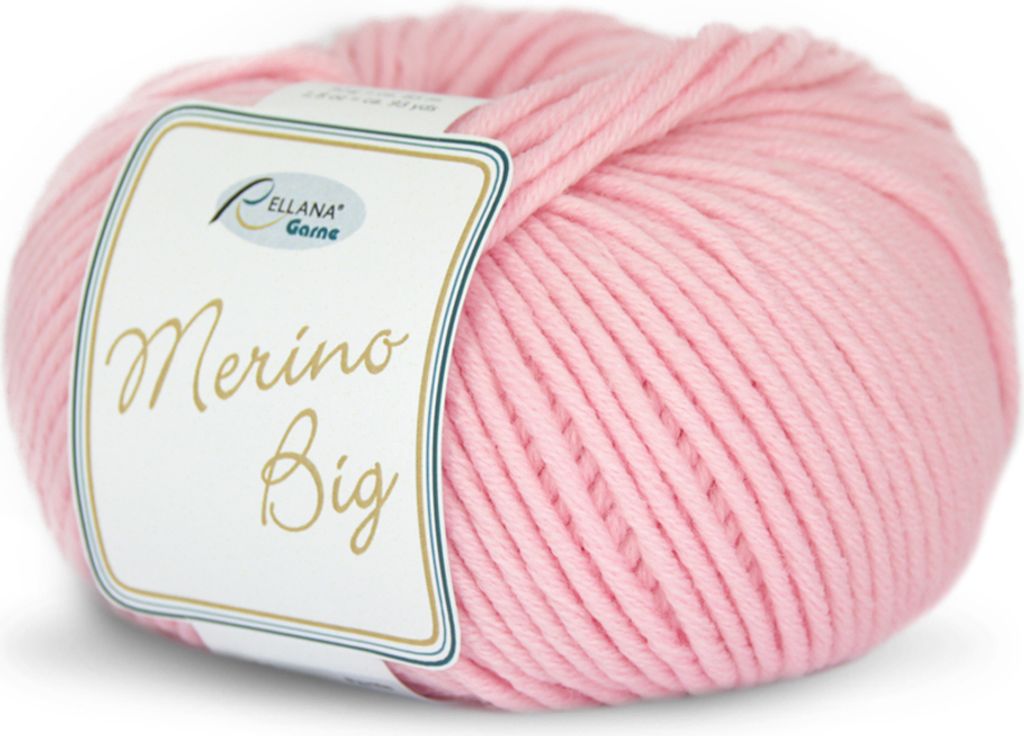 Rellana Merino Big, 60% Schurwolle (Merino), 40% Polyacryl, Produktbild 