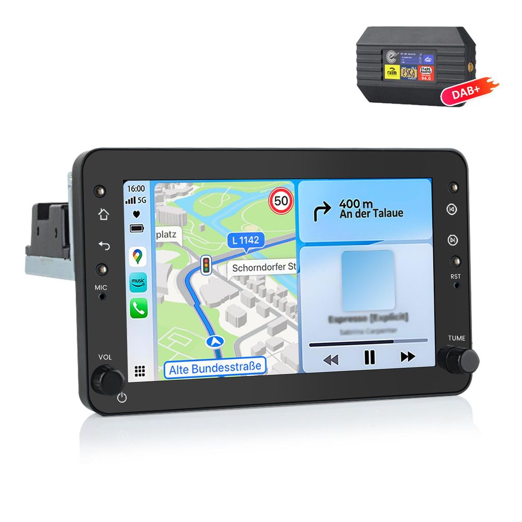 Autoradio avec adaptateur DAB+ pour Alfa Romeo 159, Brera, Image du produit 