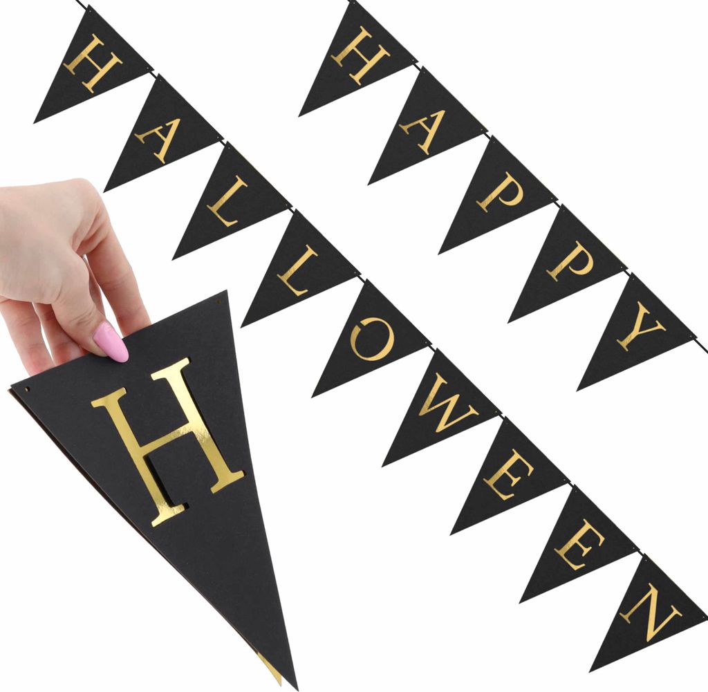 Dekorative Girlande Party Dekoration Happy Halloween Banner