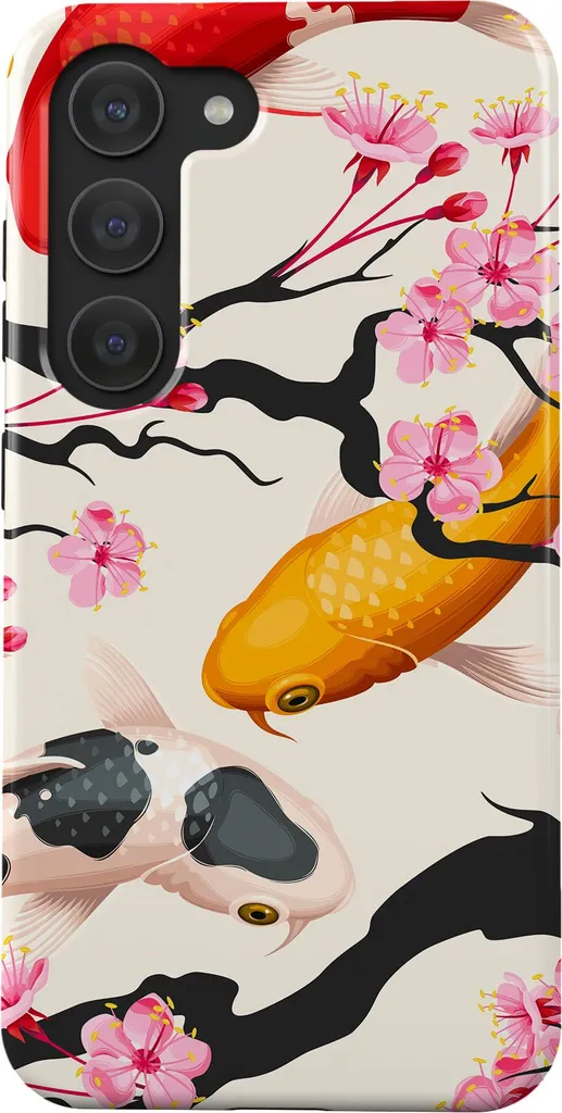 AQGG Custodia + 2 Vetro Temperato per Honor X6a (6.56) Cover Case Transparent TPU Morbido Silicone Bumper con Protezioni per Schermo - Fiore di pesco
