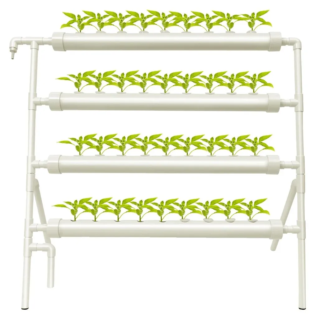 Système hydroponique 36 sites pour balcon et cuisine, potager blanc auto