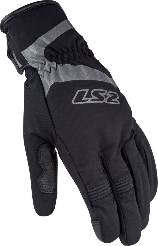 LS2 Urbs wasserdichte Motorrad Handschuhe, schwarz, S Produktbild 