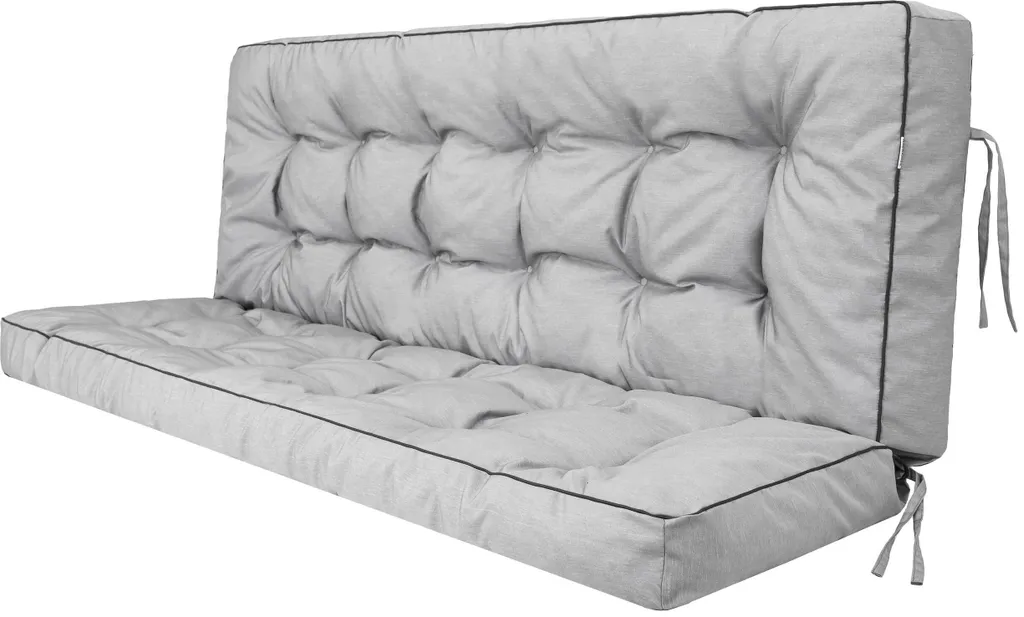 Miglior Cuscino Dondolo Hollywood Pola 120x110cm | Grigio Chiaro Anti-Pioggia
