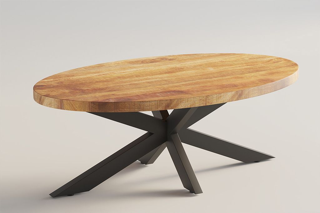 Stozy Couchtisch 130 cm Foster Mangolia