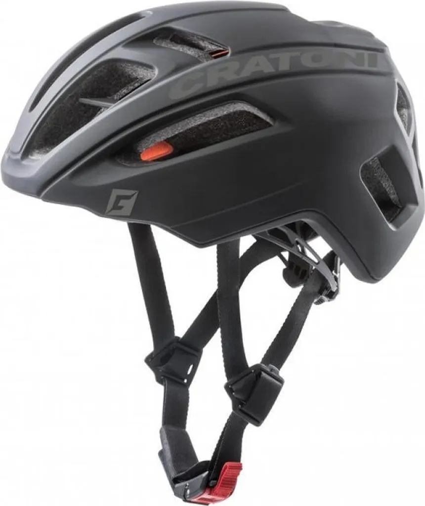 CRATONI C-Pro Casque Cycliste Noir Caoutchouté Performance Route