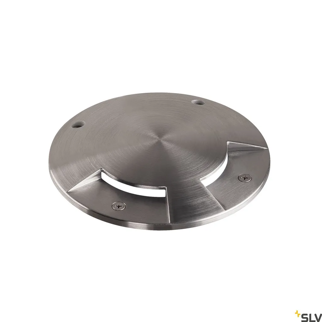 Couvercle de finition inox 316 avec double sortie pour plots techniques
