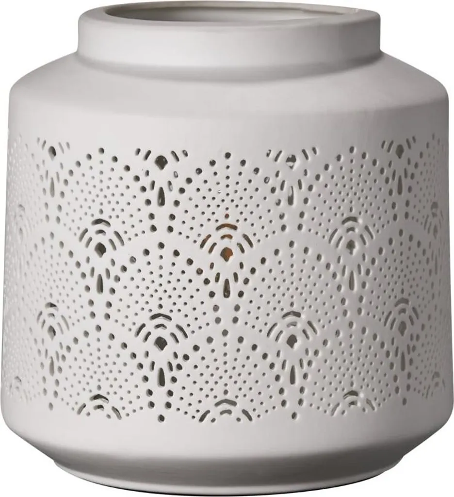 Pauleen Pretty Sunkiss Lampe à Poser E14 Blanc Mat - Luminaire Design