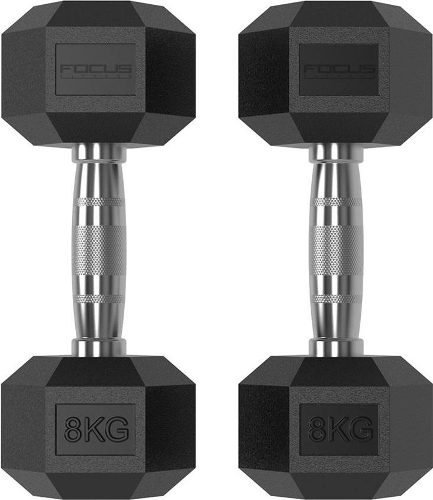 Hexa Kurzhanteln - 2 x 8 kg