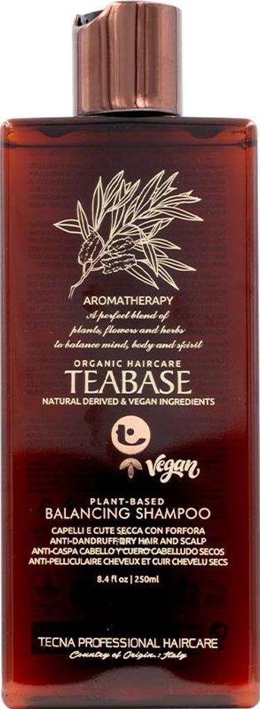 Tecna Teabase Aromatherapy Balancing Shampoo 250ml - Immagine del prodotto 