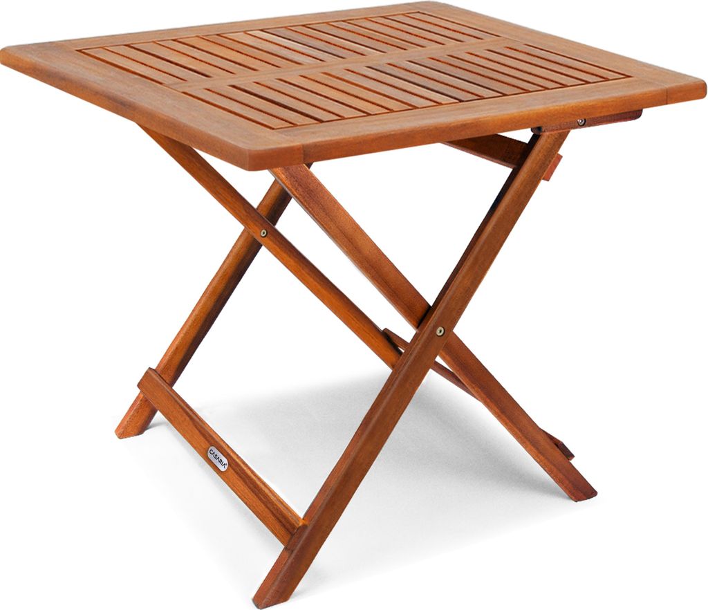 CASARIA® Table d'appoint pliante en bois d'acacia Image du produit 