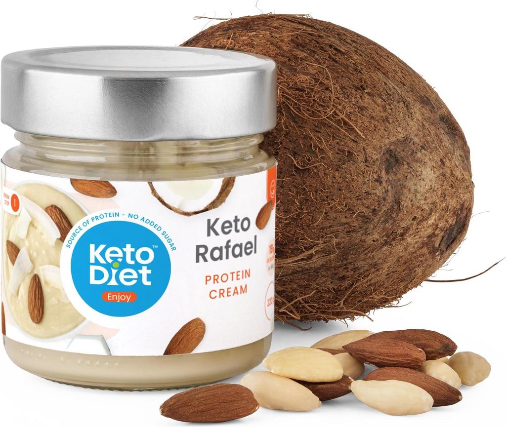 Keto Rafael – Eiweißcreme ohne Zuckerzusatz, 220 g