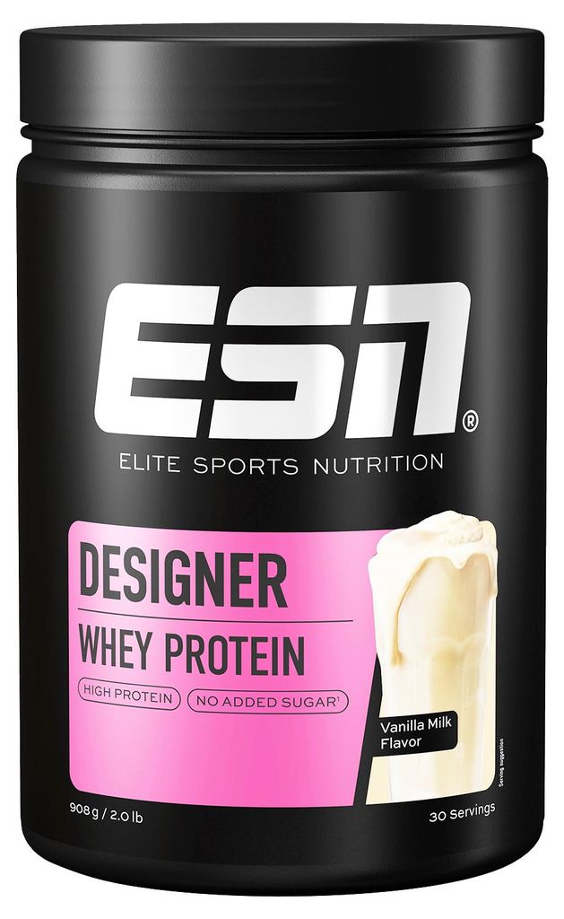 ESN Designer Whey Protein, Pulver, Milcheiweiß, Vanille, Produktbild 