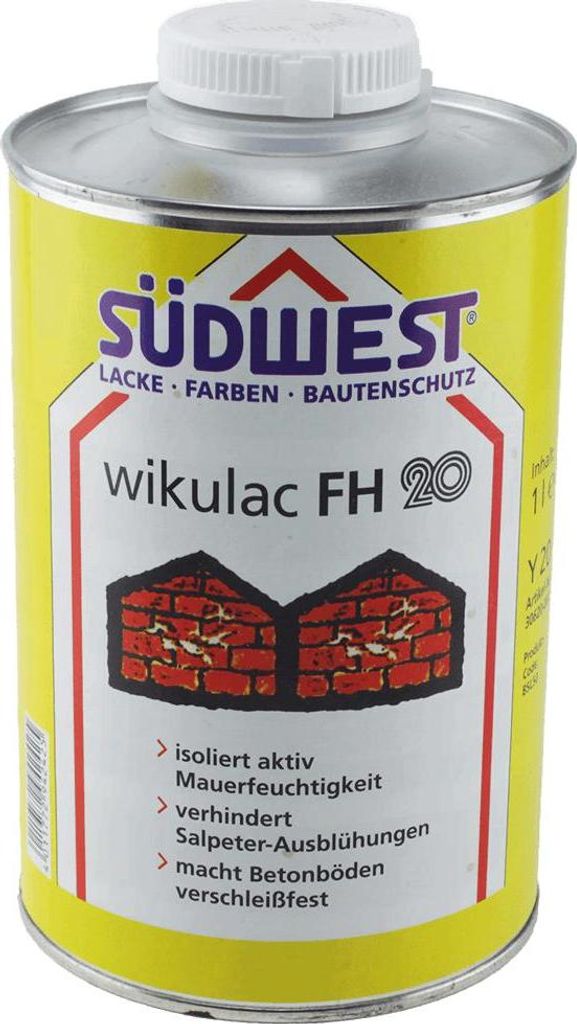 SÜDWEST wikulac FH 20 Isolier-Imprägnierung1 Liter Produktbild 