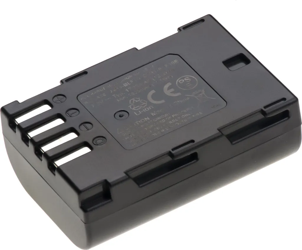 Power Up! Batteria Panasonic BP-61 T6 Power 12.2Wh | Nero Li-Ion