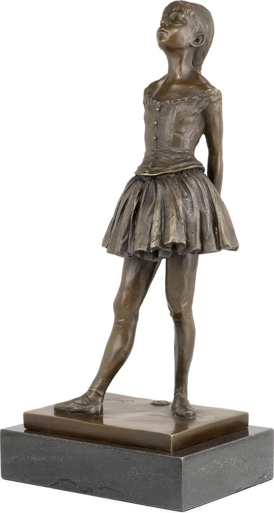 Statue Danseuse de Ballet Moritz en Bronze - Sculpture Antique de 38 cm