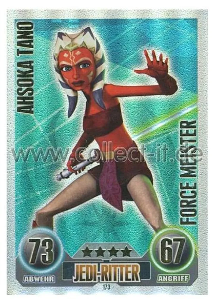 Figurine Ahsoka Tano FA173 Complétez votre Série 1 Jedi de 2010 enfin