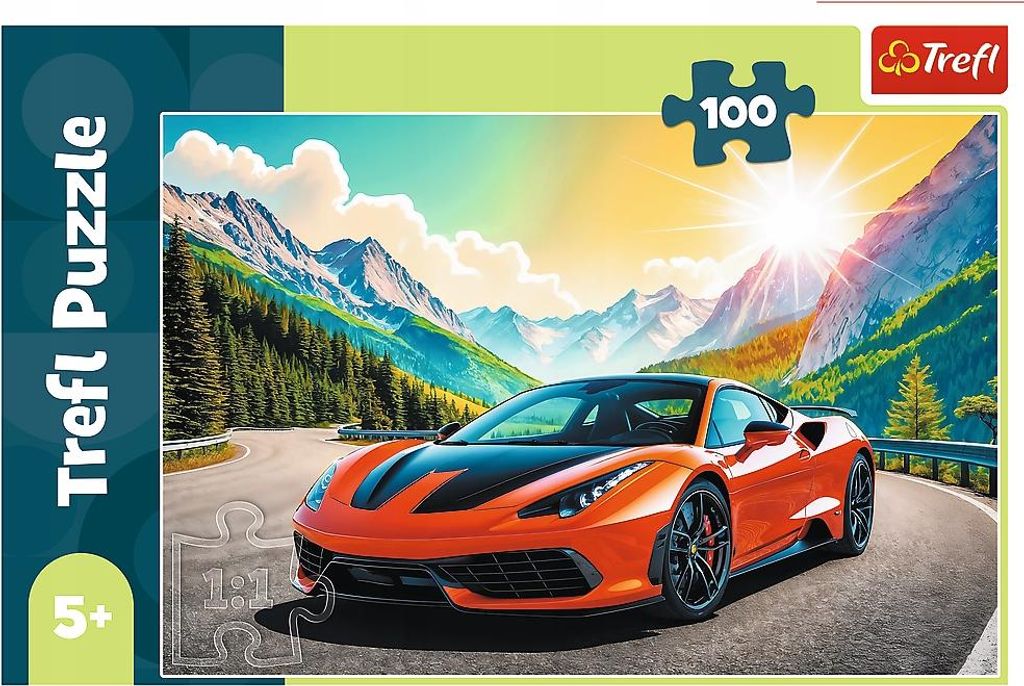 Trefl 16490, 100 Stück(e), Fahrzeuge, 5 Jahr(e) Produktbild 