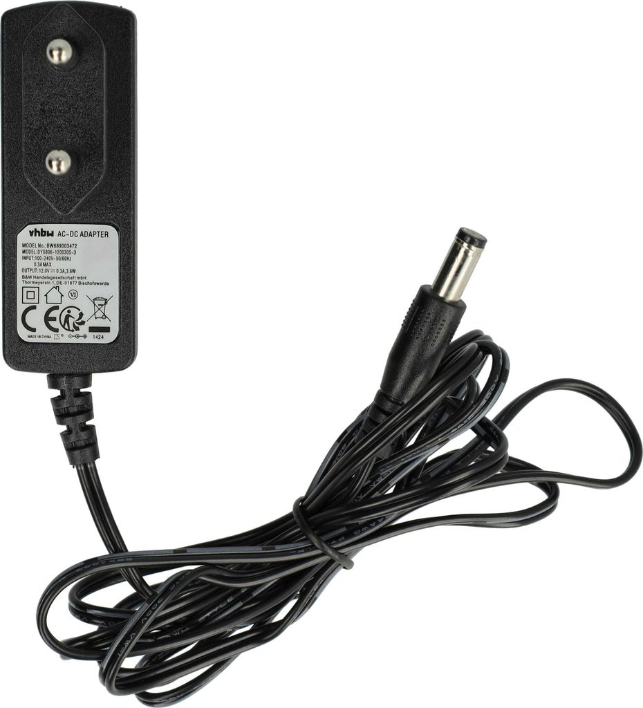 vhbw Netzteil kompatibel mit Dual CS 420, 465, 460, 458, Produktbild 
