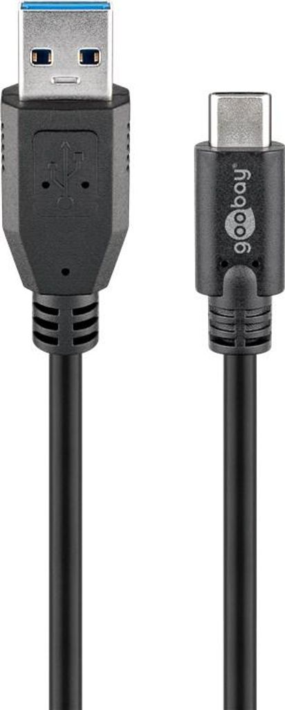 Goobay Cavo di ricarica da USB-C a USB A 3.0 superveloce Immagine del prodotto 