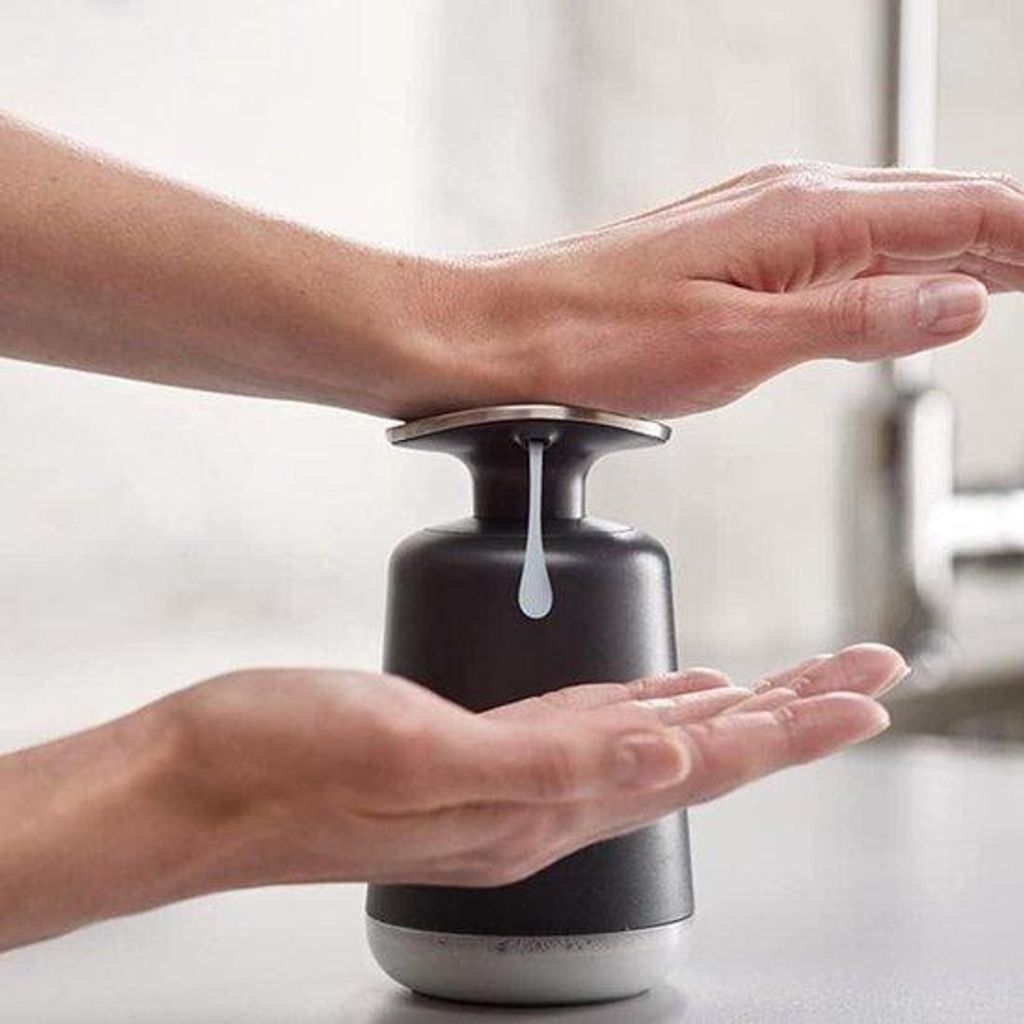 Hygienische Seifenspender Grau Automatisch