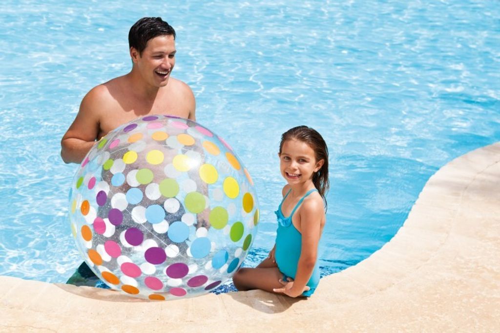 INTEX Jumbo piłka plażowa piłka plażowa nadmuchiwana piłka Zdjęcie produktu 5
