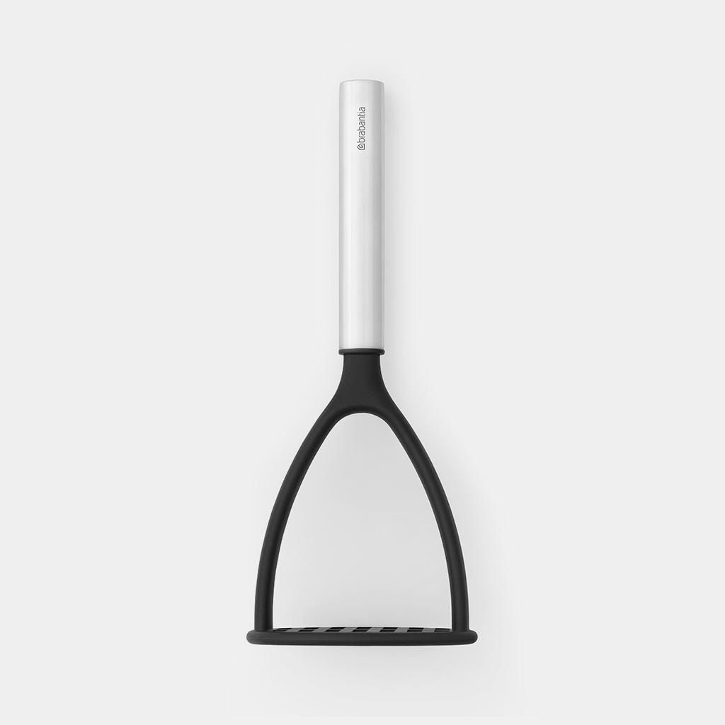 Brabantia 250507, Traditioneller Kartoffelstampfer, Schwarz, Silber, Nylon, Kunststoff, 1 Stück(e)