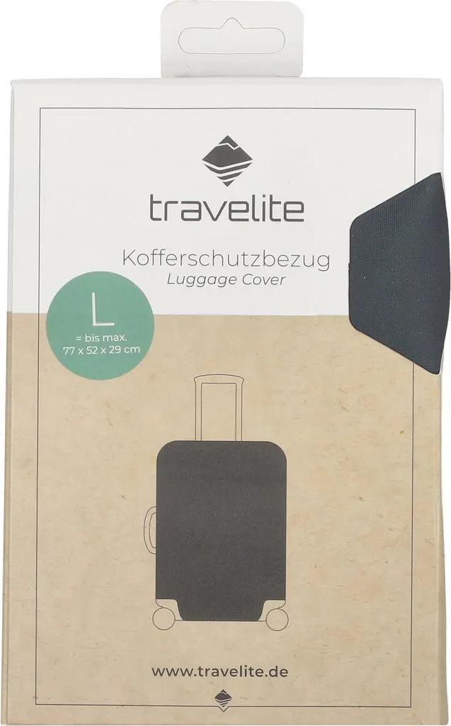 Housse anti-rayures pour valise travelite pull-over Anthrazit gris M/L - 7