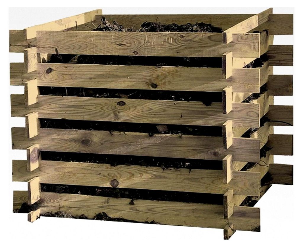 Holz Steckkomposter Bausatz 100x100x70cm