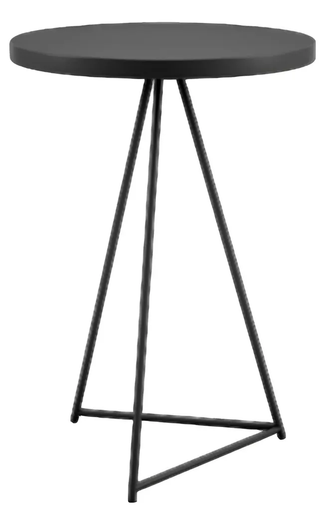 Tabouret de bar pour îlot central noir robuste structure métallique